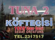 Tuna 2 Köftecisi Eskişehir –  Eskişehir’in Köftecisi