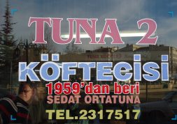 Tuna 2 Köftecisi Eskişehir –  Eskişehir’in Köftecisi